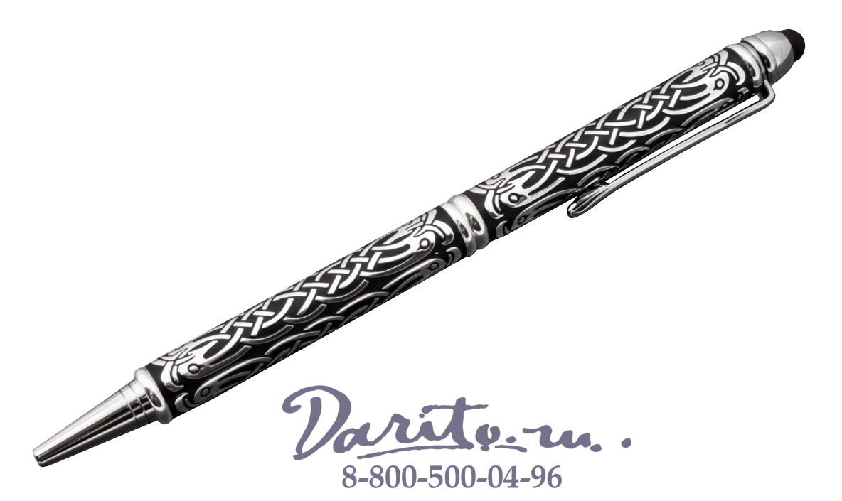 Шариковая ручка - стилус «Скандинавский орнамент»