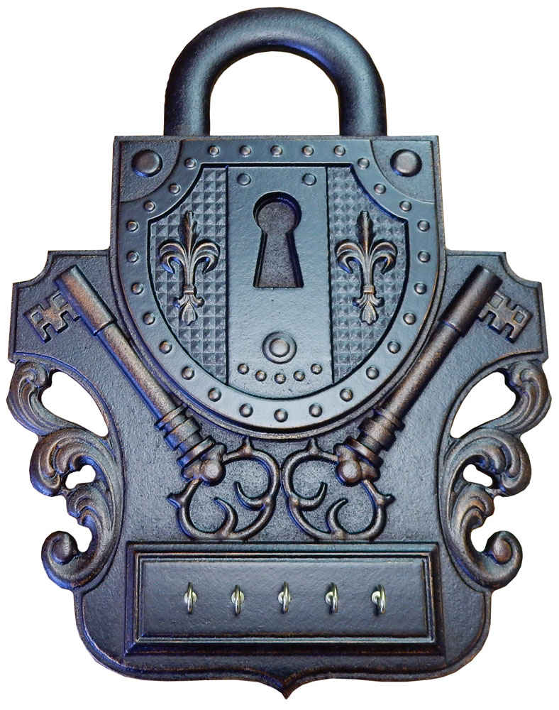 Подарочная ключница настенная открытая «Замок4»