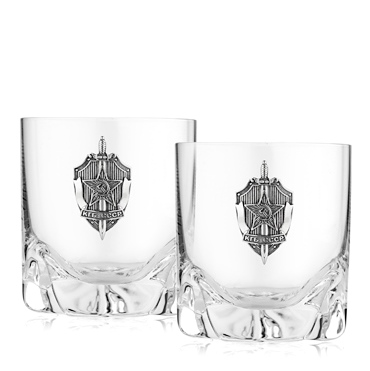 Подарочный набор из 2-х стаканов «КГБ»