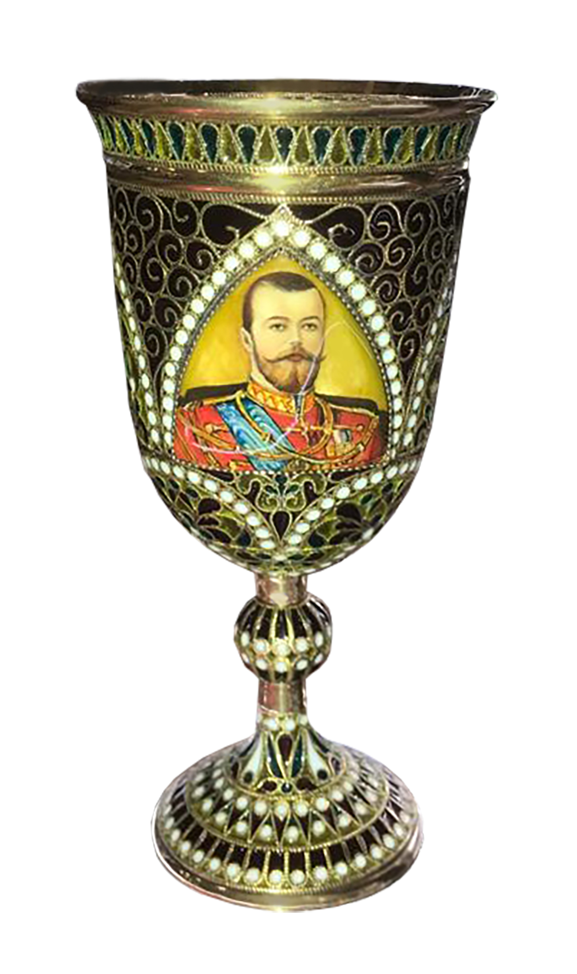 Бокал «Российский император Николай II»