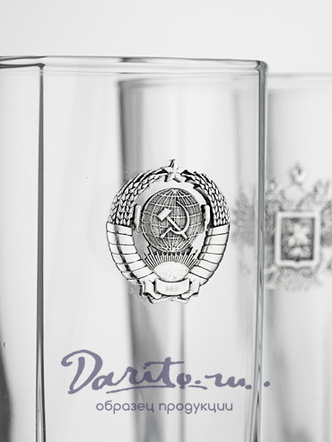 Подарочный набор из 3-х стаканов для воды «Эпохи»