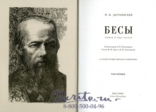 Достоевский Ф. М., Роман «Бесы»