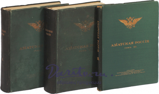 Антикварная книга «Азиатская Россия»