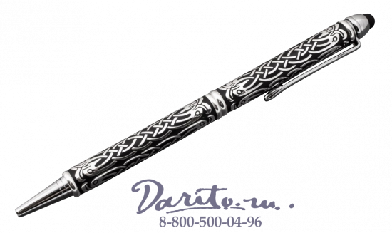 Шариковая ручка - стилус «Скандинавский орнамент»