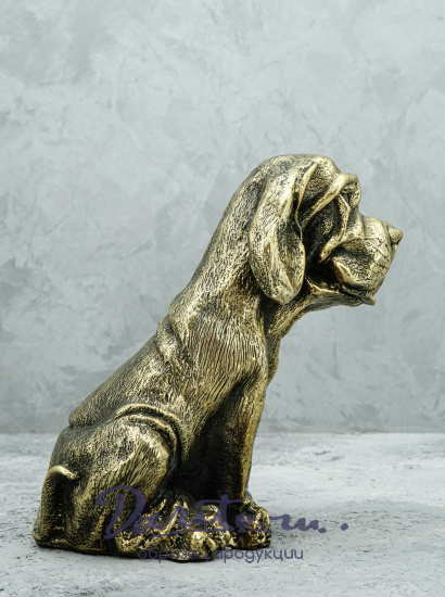Скульптура из бронзы «Щенок»