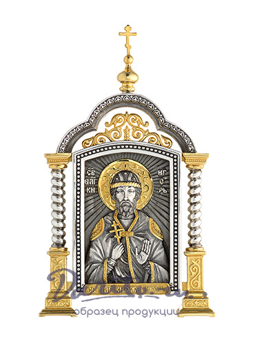 Парадная икона «Святой Игорь»