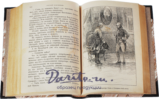 Антикварная книга «Русский чудо-вождь. Граф Суворов-Рымникский, князь италийский, его жизнь и подвиги»